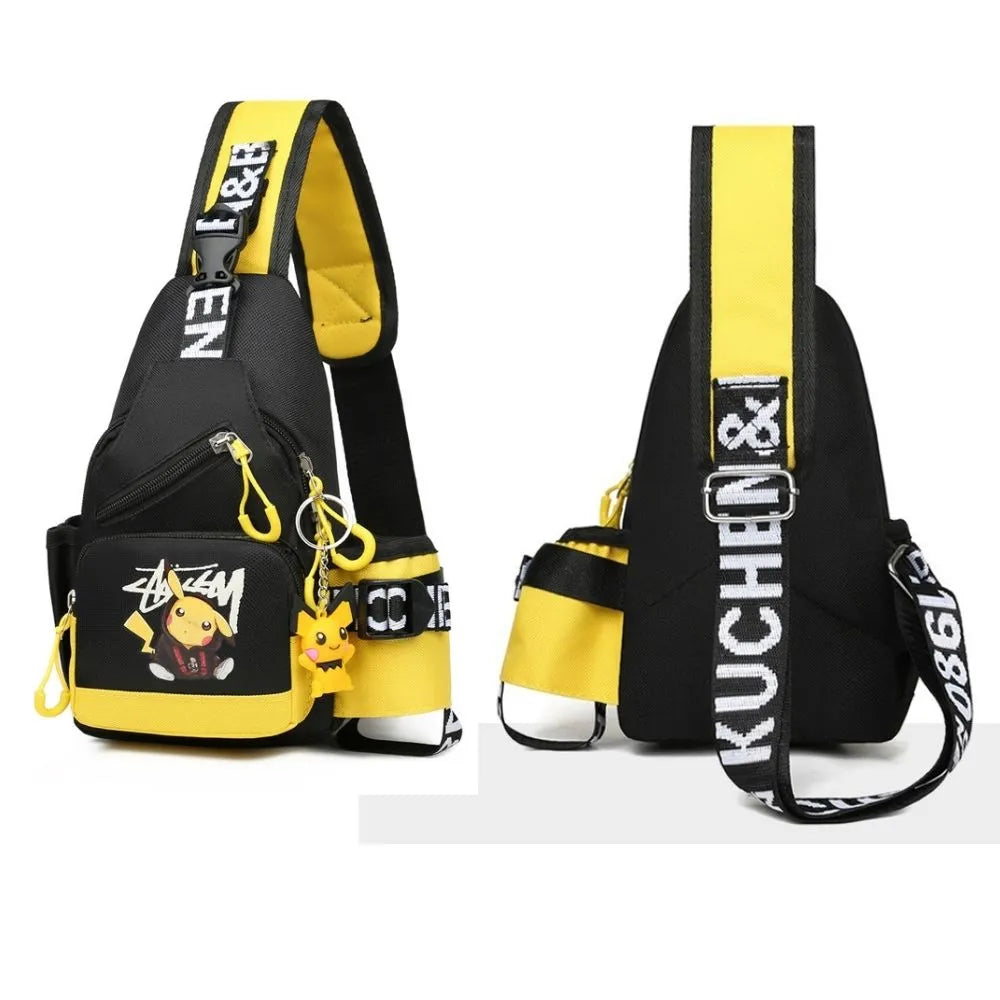 Pikachu shoulder bag kids