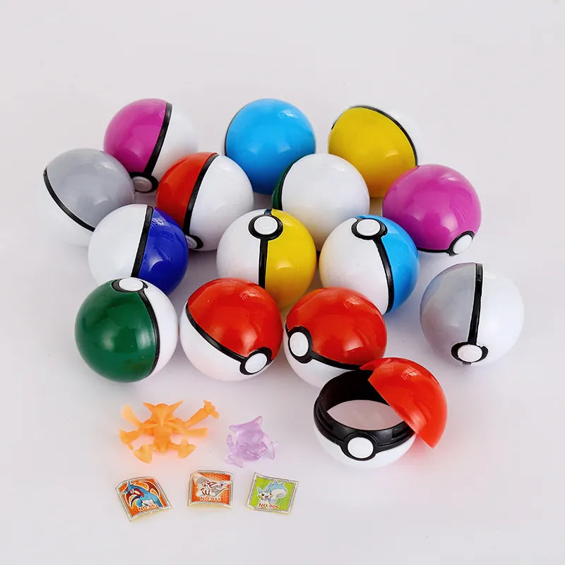 Pokemon with Storage Bag Pokeball Figures for Kids Toys