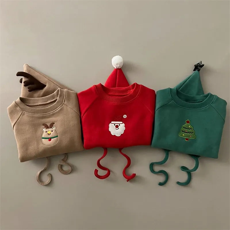 Christmas sweatshirt for babies