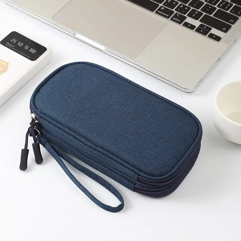 1 PC Travel Portable Digital Product Storage Bag USB Data Cable Organizer