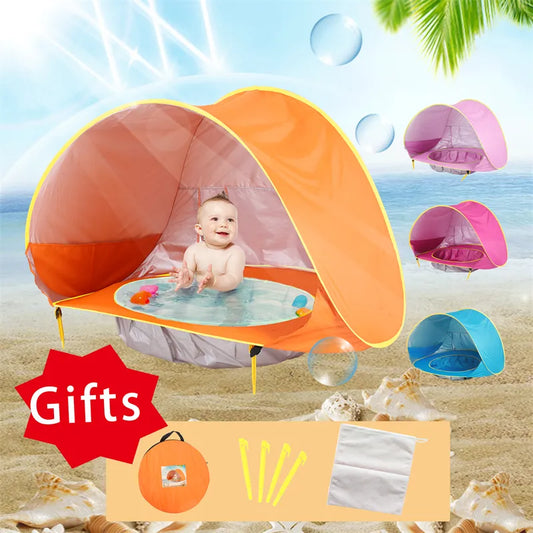 Portable Baby Beach Tent, Children's Shelter