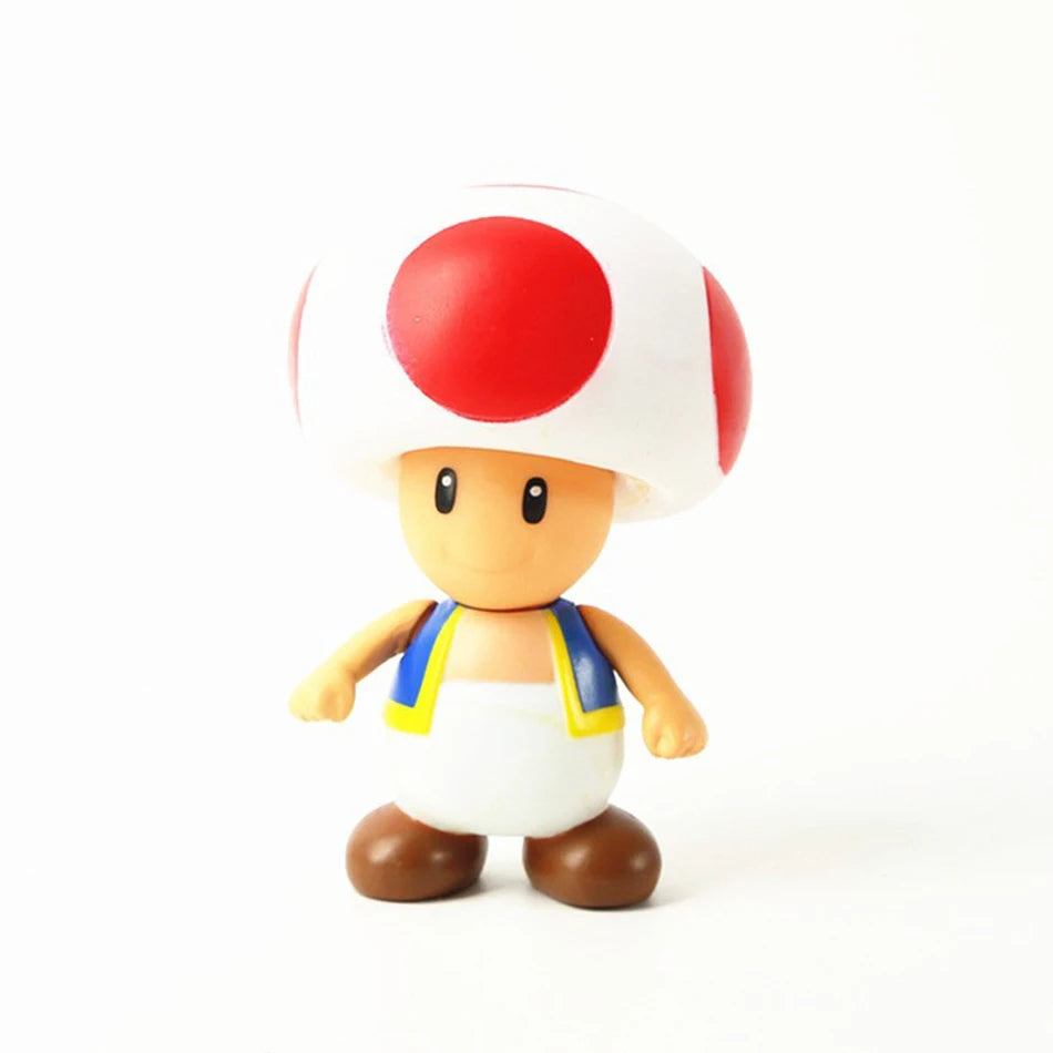 Super Mario Bros Cartoon Dolls Model Anime Figures