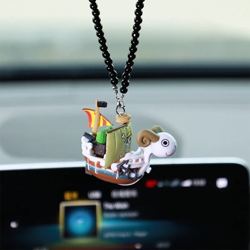 Car Pendant One Pieces Pirates Boat Going Merry/ Thousand Sunny