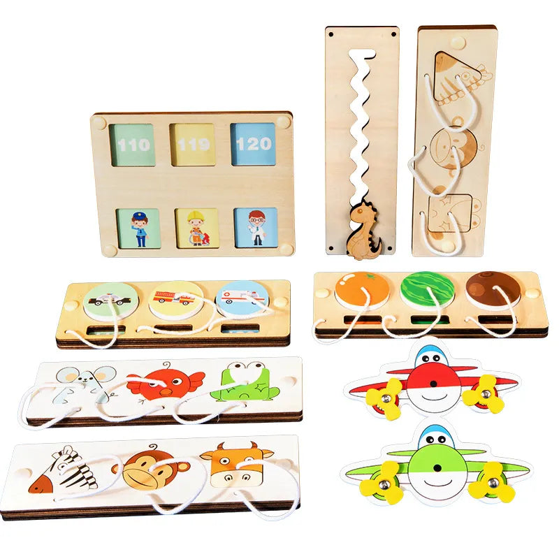 Busy Board Diy Material Accessories Teaching Baby Early Education