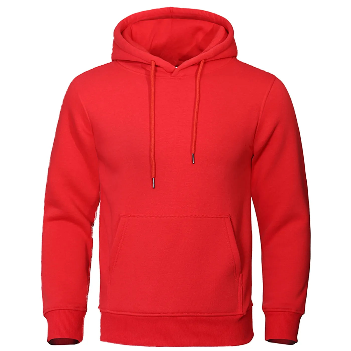 Solid Color Hoodies Fleece Warm Sweatshirt