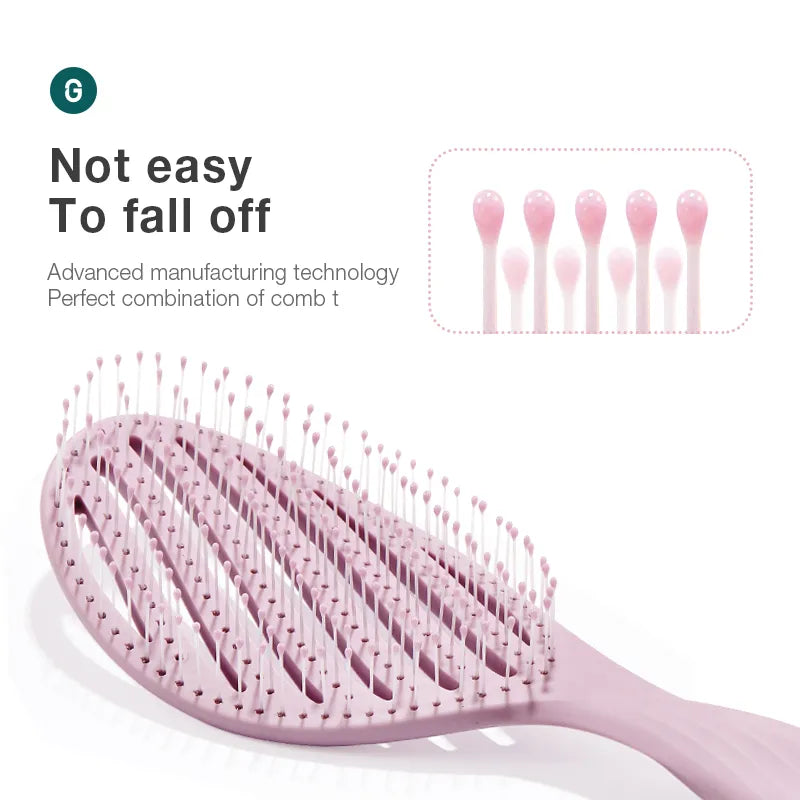 Hollow Out Hair Brush Scalp Massage Combs