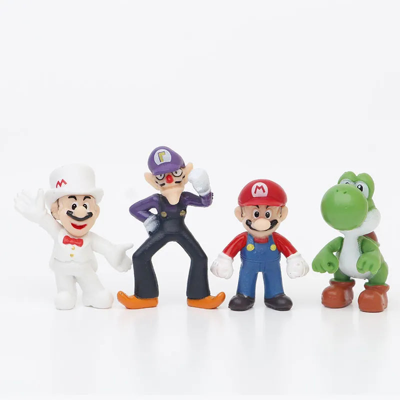 Super Mario Action Figures for Kids Toys