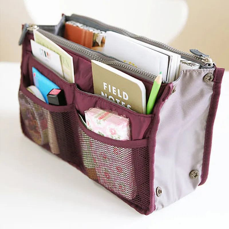 Organizer Insert Bag Nylon Travel