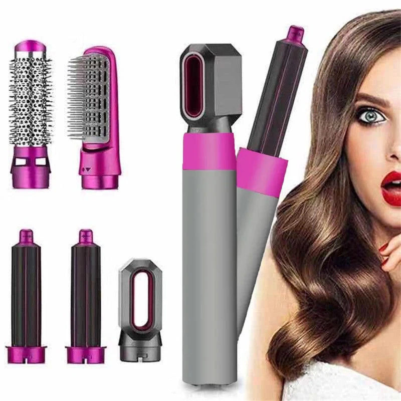 5 in 1 Hair Dryer Hot Comb