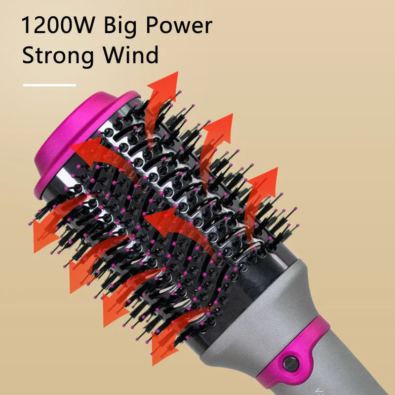 Electric Hair Straightener Brush