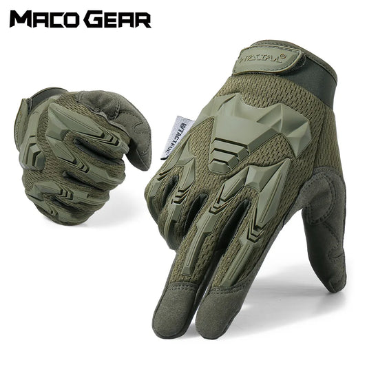 Tactical Gloves Camo Military Army Cycling Sport Climbing Paintball