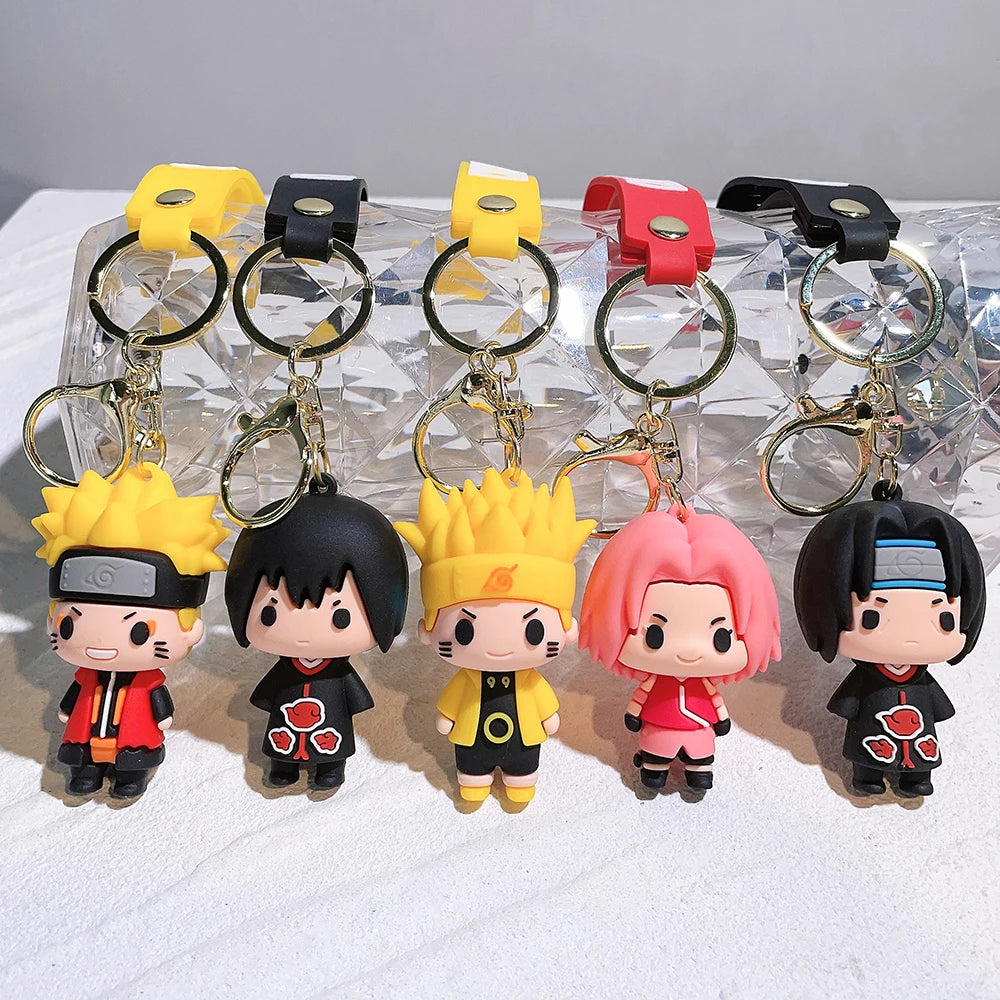 Naruto Action Figures Keychains