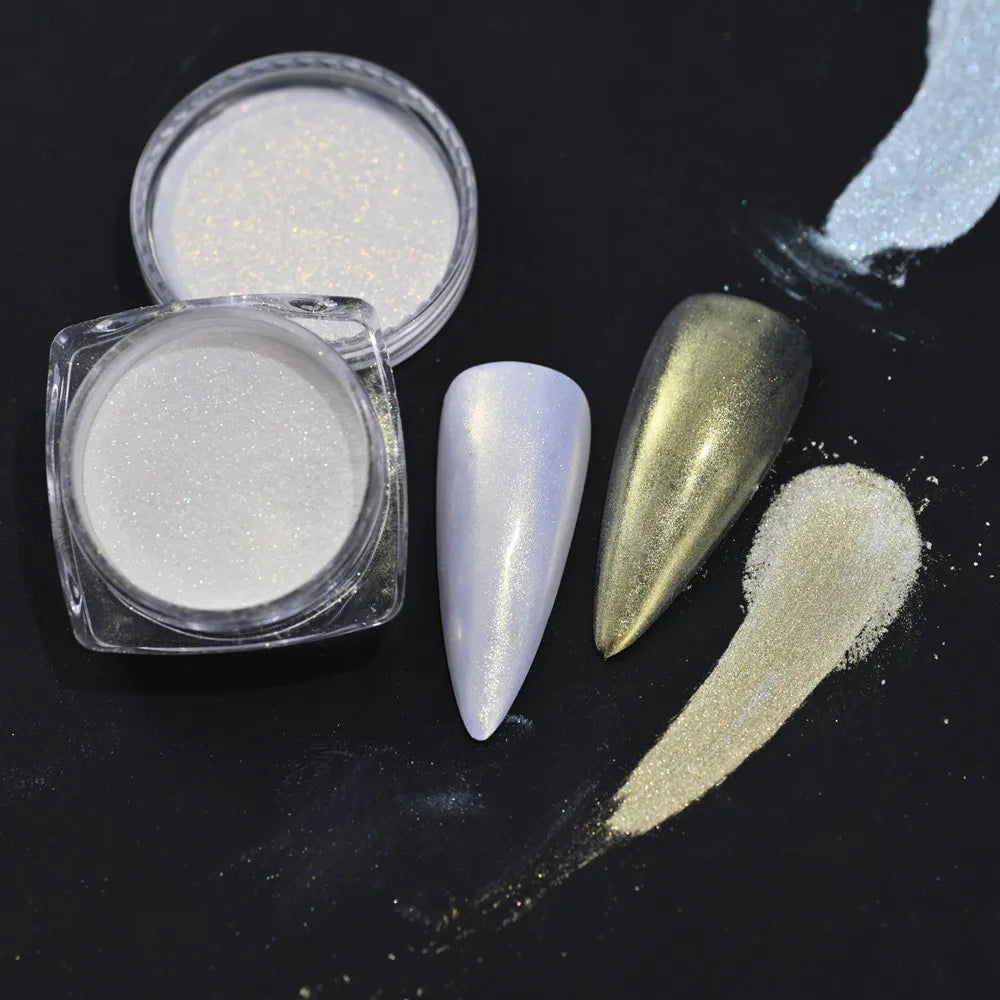 1 Box Moonlight Mirror Nail Powder