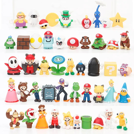 Super Mario Action Figures for Kids Toys