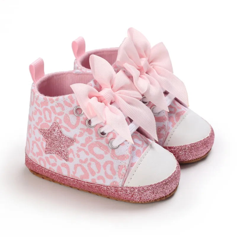 Pink Baby Shoes Princess Fashion Sneakers