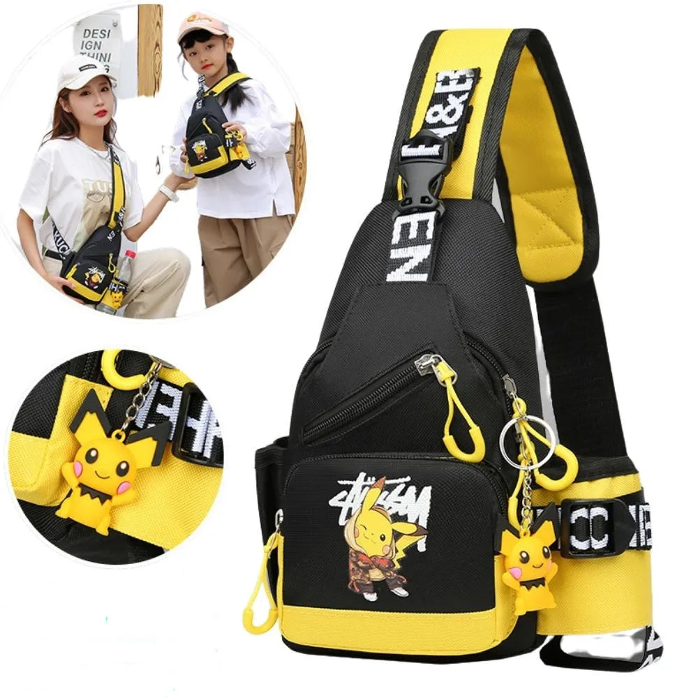 Pikachu shoulder bag kids