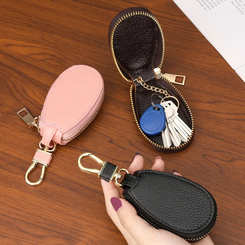 Car Key Wallets Couples Zipper Door Keys Storage