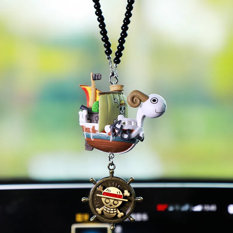 Car Pendant One Pieces Pirates Boat Going Merry/ Thousand Sunny