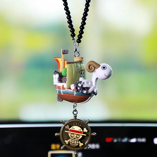 Car Pendant One Pieces Pirates Boat Going Merry/ Thousand Sunny