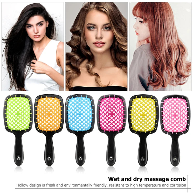 Wide Teeth Anti-static Hairbrush