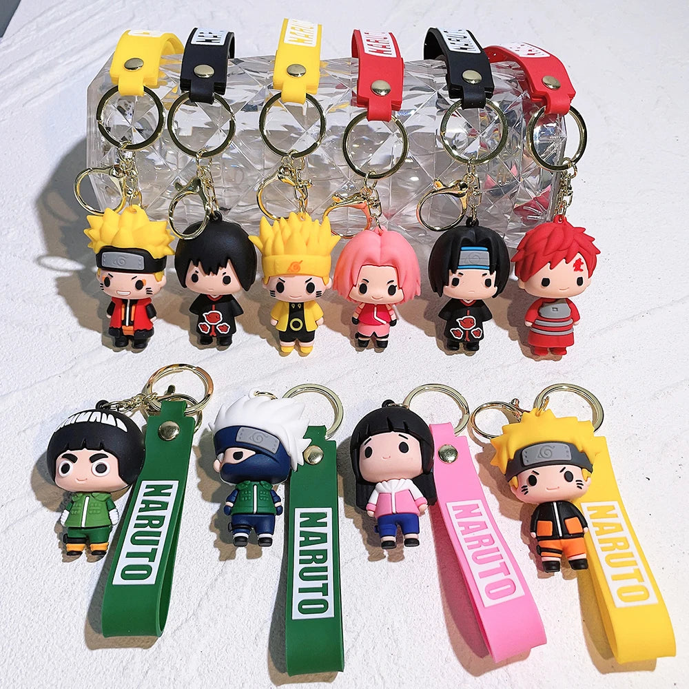 Naruto Action Figures Keychains