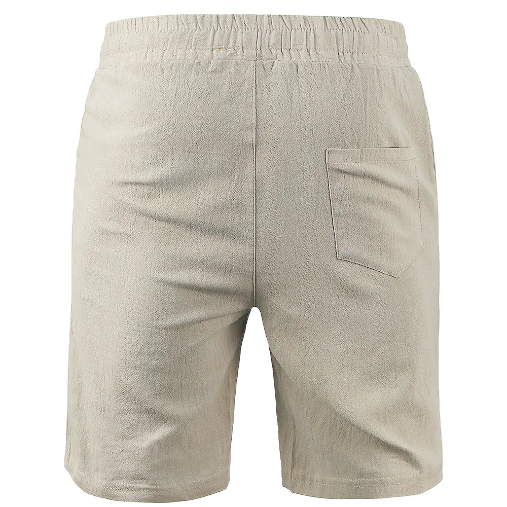 Cotton Linen Shorts Pants Summer