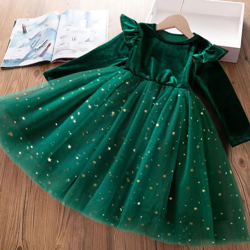 Autumn dress for kids