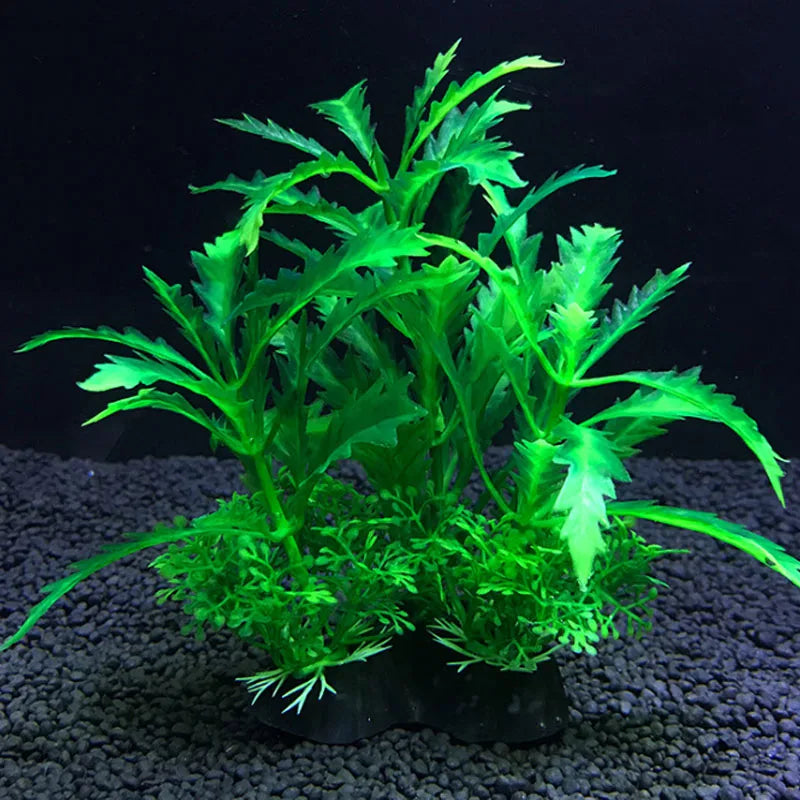 Artificial Aquarium Plants Water Ornament Decoration Accessories 14cm