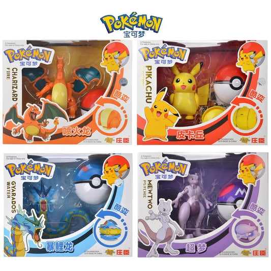 12 styles of pokemon figures toys