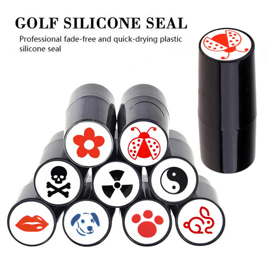 Golf Ball Stamper Stamp Marker Impression Seal Quick-dry