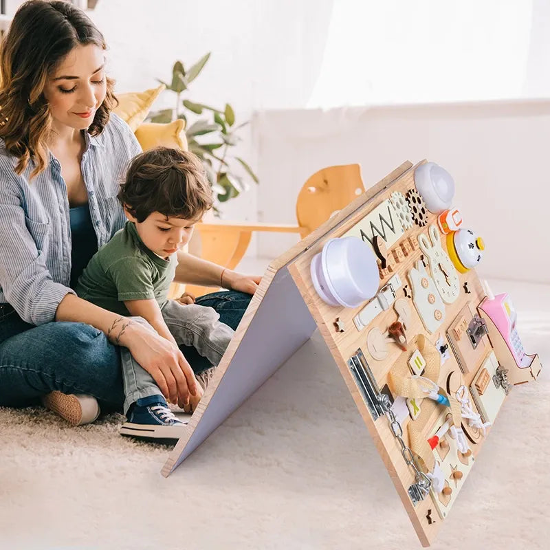 DIY Busy Board Accessories Montessori Education