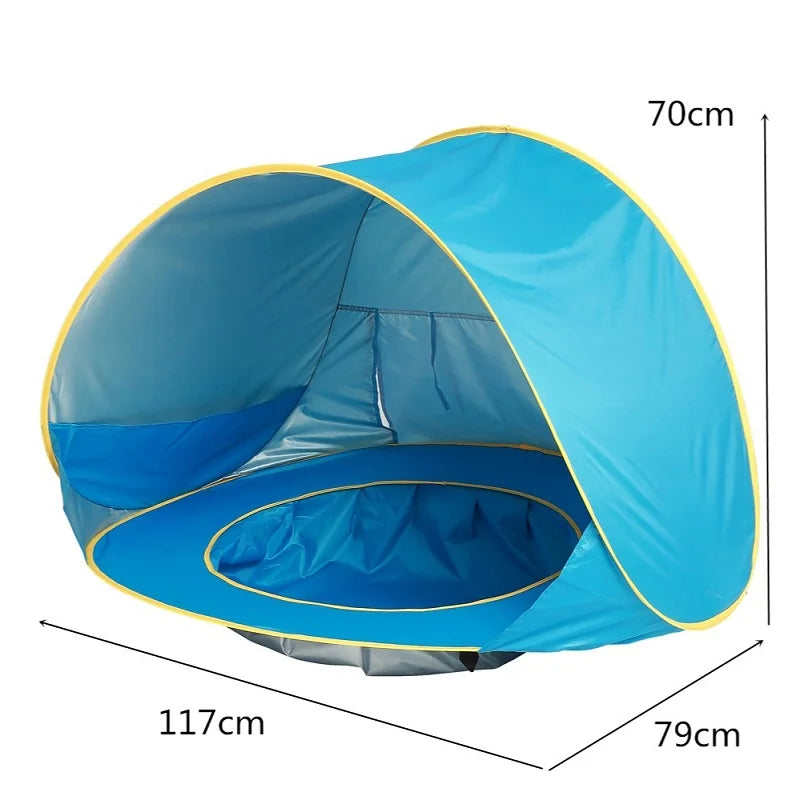 Portable Baby Beach Tent, Children's Shelter