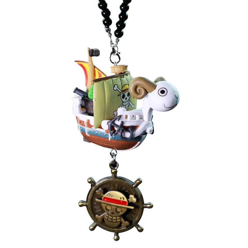 Car Pendant One Pieces Pirates Boat Going Merry/ Thousand Sunny