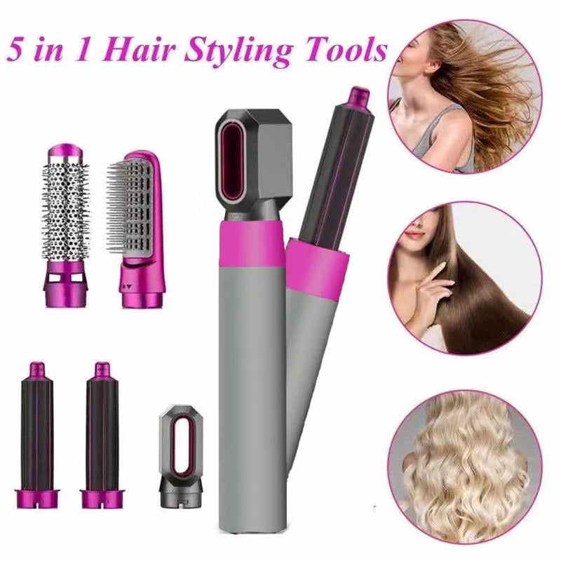 5 in 1 Hair Dryer Hot Comb