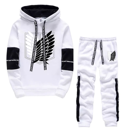 Tracksuit Two Piece Set Pullover Hoodies