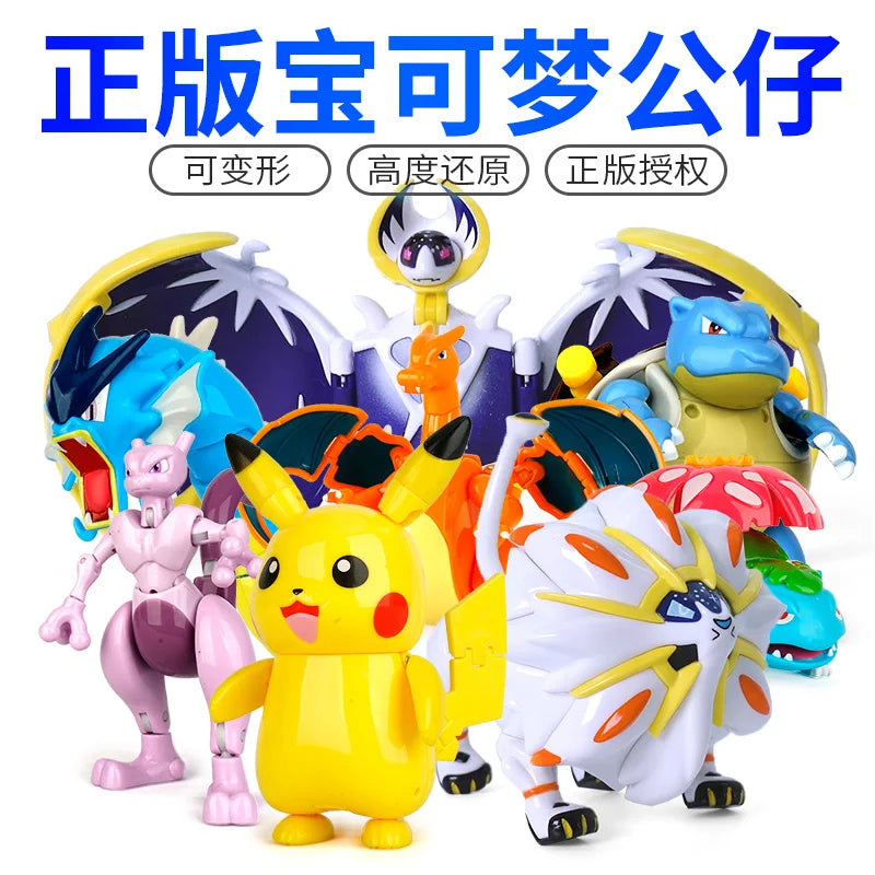 12 Styles of pokemon figures toys