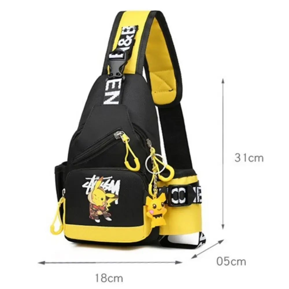 Pikachu shoulder bag kids