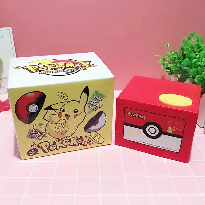 Pokemon Action Figure Plastic Money Box pikachu