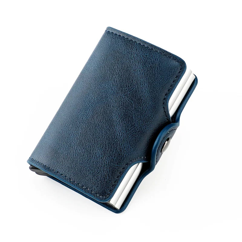 Custom RFID Blocking Wallet Credit Card Holder Leather