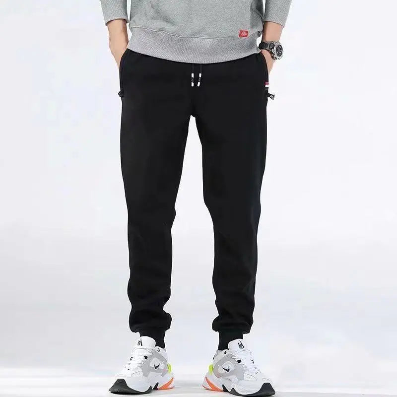 Winter Lambswool Warm Casual Pants Men's Fitness Jogging