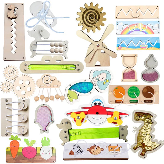 Busy Board Diy Material Accessories Teaching Baby Early Education