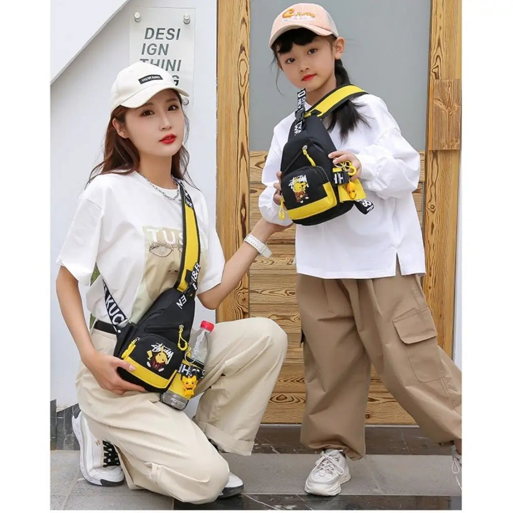 Pikachu shoulder bag kids