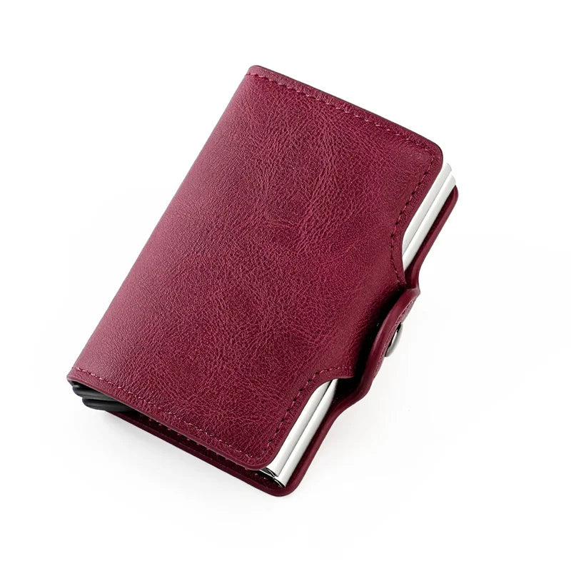 Custom RFID Blocking Wallet Credit Card Holder Leather